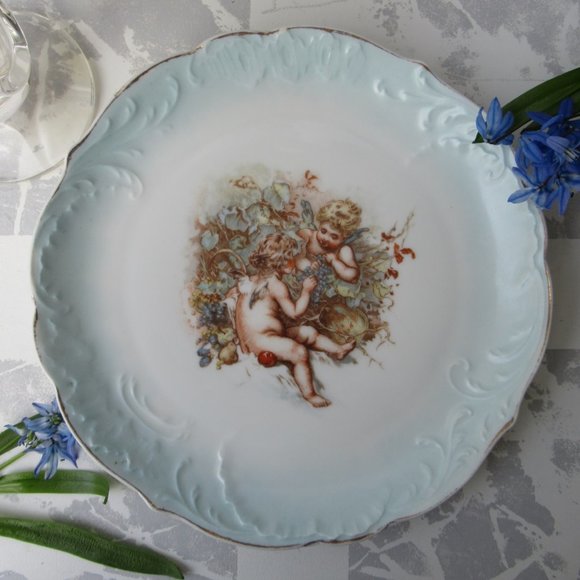 Antique Plate Two Cherubim Rosenthal 1891-1906 - Picture 6 of 14